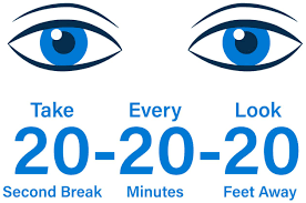The 20-20-20 Rule - Eye Strain from Digital Screens